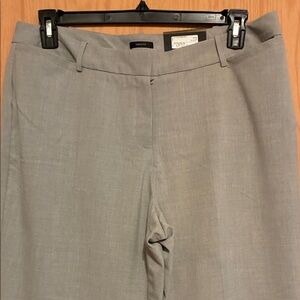 Worthington Light Gray Flare Pants